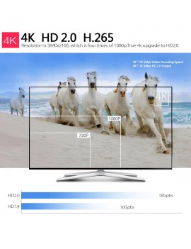 MK809 IV Android 5.1 TV Dongle RK3229 Quad-Core 1G / 8G UHD 4K HD KODI / XBMC Mini PC AirPlay Miracast / DLNA H.265 WiFi Smart Media Player EU Plug