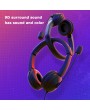 USB Wired Headset with Noise Cancelling Microphone On Ear Computer Headphone Call Center Earphone Volume Control Speaker Mic Mute Adjustable Headband