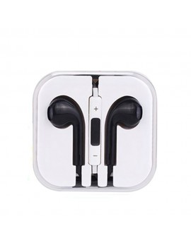 Smartphone Wired Control Earphone Original In-ear Stereo Bass Sound Earbud Earphone for iPhone 5/6 with Remote and Mic