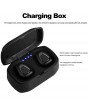 A7 TWS True Wireless Bluetooth Headphones Invisible Earphone In-ear Stereo Music Headsets Hands-free w/ Microphone Charging Box