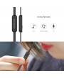 dodocool Hi-Res Audio Certified 24-bit High Resolution In-ear Sport Stereo Earphone with Remote & Mic 3.5mm Gold-plated Audio Plug Sound Isolation Earplugs  Black