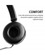 3.5mm Wired Gaming Headset Over-Ear Sports Headphones Music Earphones with Microphone In-line Control for Smartphones Tablet Laptop Desktop PC