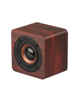 Q1 Mini Portable Wooden Bluetooth Speaker