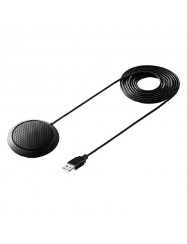 Stereo Omnidirectional Condenser Microphone Mic USB Connector for Meeting Business Conference Desktop Computer