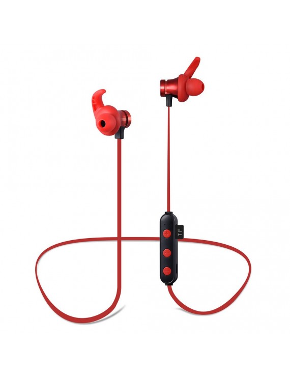 Manufacturers new XT22 Bluetooth headset 4.2 wireless magnetic movement TF card stereo headset spot Red