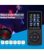 ZY418 MP3 MP4 Digital Player with 1.8 Inches Screen Music Player Lossless Audio Video Player Support E-book FM Radio Voice Recording TF Card Stopwatch