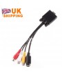 VGA to S-Video + 3 RCA Converter Cable